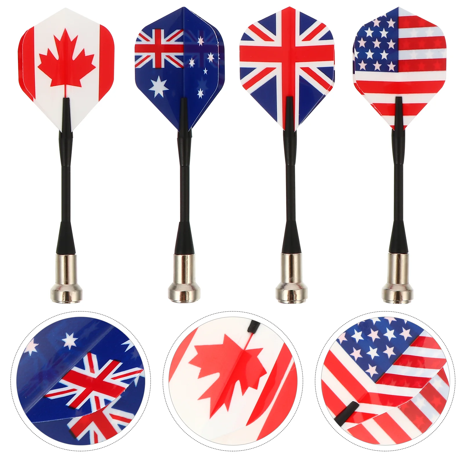 12 Pcs Flag outside Kids Toys Replacement Magnetic Personalised Flights Childrens Game