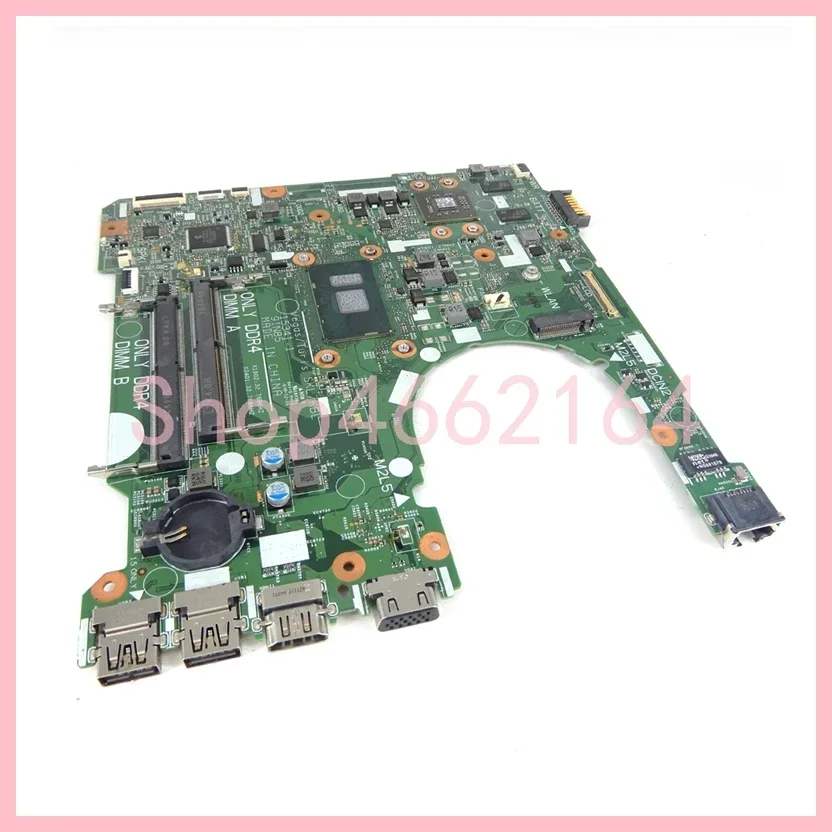 Carte mère avec processeur i5 i7-5e génération R5 M420-V2G, pour ordinateur portable DELL INSPIRON 15 3567 3467 3567 3568, 100% testé, OK