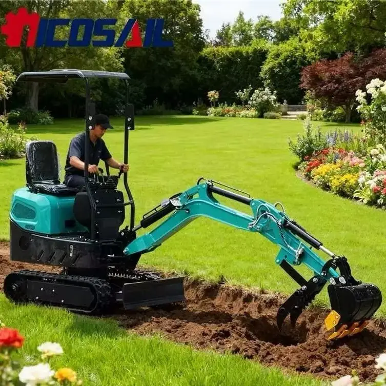 

Chinese manufacturer's 1.8-ton mini excavator Epa Euro 5 new tracked small excavator hydraulic farm multifunctional small excava