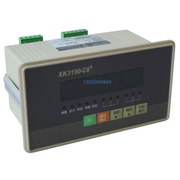 XK3190-C8+ Weighing Display Controller Electronic Quantitative Packaging Scale Industrial Batching Instrument Tank