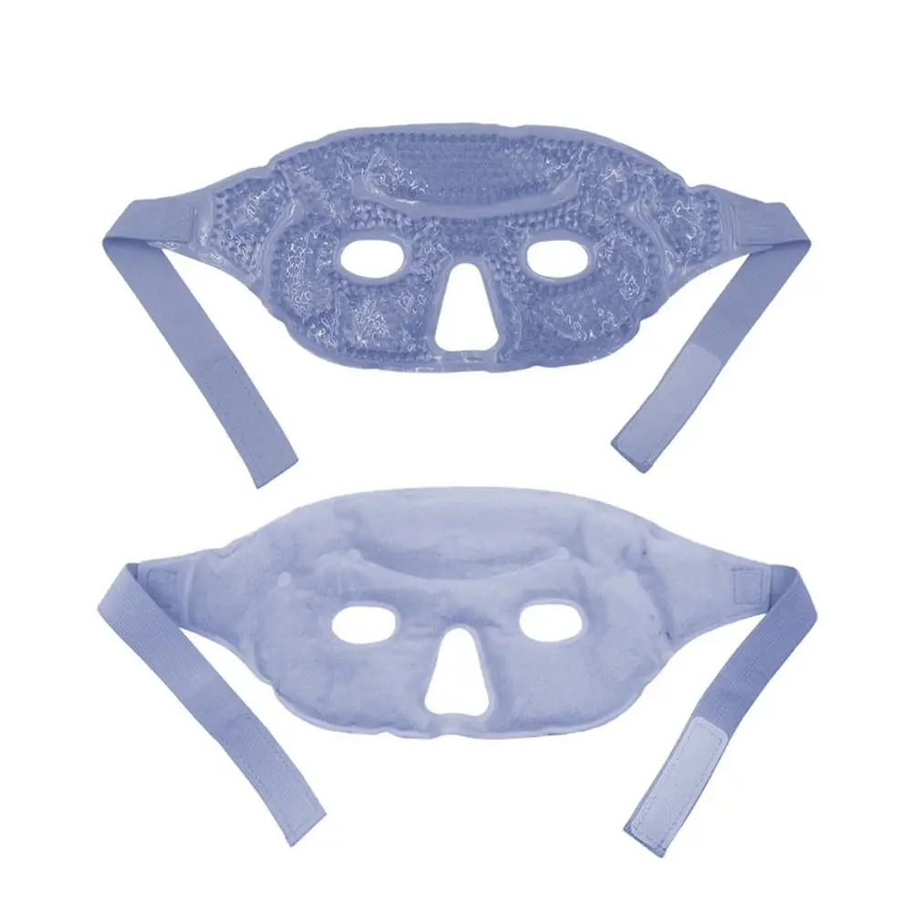 Gel Beads Compress Ice Gel Eye Face Mask Reusable Cold and Hot Heat Sleep Mask Skin Care Tool Cooling Eye Mask for Woman SPA