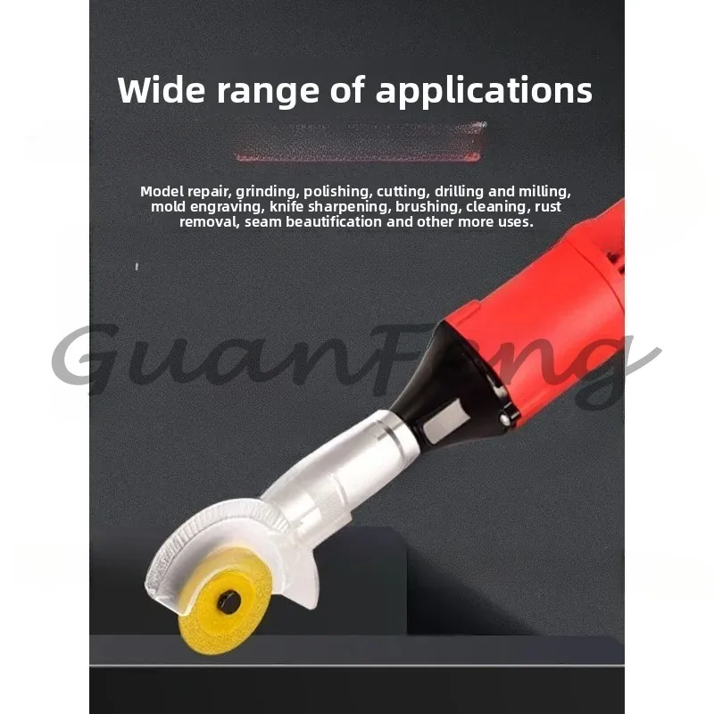 A multifunctional electric handheld cement slurry cleaning tool suitable for tile floor gaps and corners