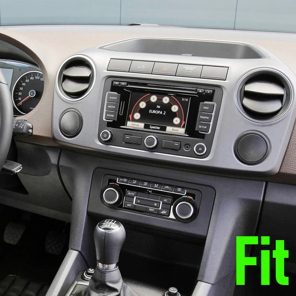 

9" 4+64GB For VW Amarok 2011-2016 Car Radio Wireless Carplay Android 15 Auto Stereo Head Unit Canbus Steering Wheel Control