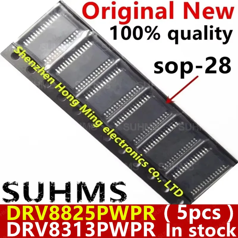 (5piece)100% New DRV8825 DRV8825PWPR DRV8313PWPR DRV8313PWP DRV8313 sop-28