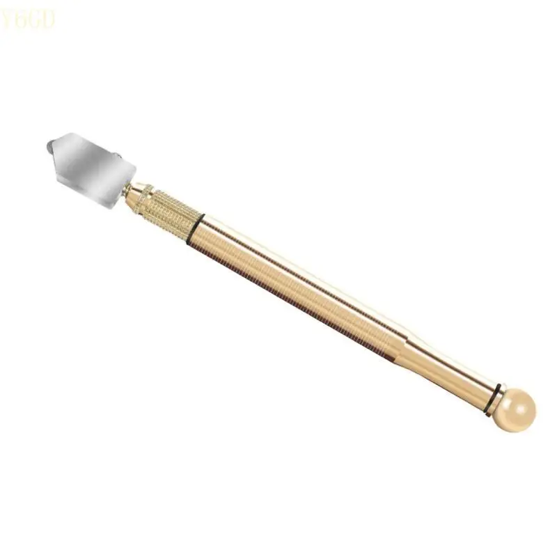 

Y6GD Manual Glass Cutter Lubricated Cutting Wheel Precise Cuts For Glass Tile Ceramic Scribing Cutting Tool