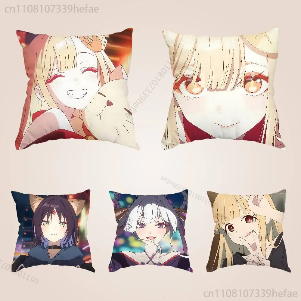 

Cosmic P-Princess K-Kaguya Print Polyester Pillow Case for Valentine gift Home Sofa Cushion Cover Decoration Custom