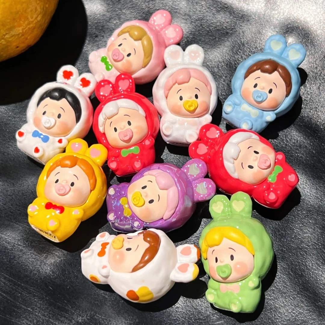 

Little Flower Roll Fairy Tale Series Mini Blind Box Cute Enamel Doll Mystery Box Kawaii Ornaments Surprise Gift for Girls