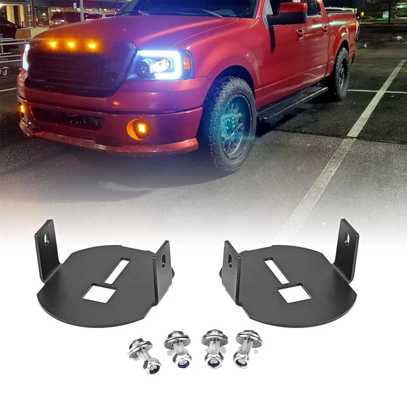 

SAAR 2006-2014 F150 Монтажный кронштейн скрытого бампера противотуманной фары