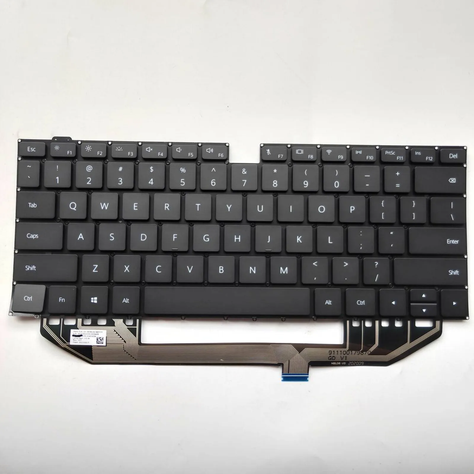US Layout for Huawei MateBook X Pro MACHC-WAH9LP WAE9LP MACHR-W19L W19B W29 W09 Laptop Keyboard