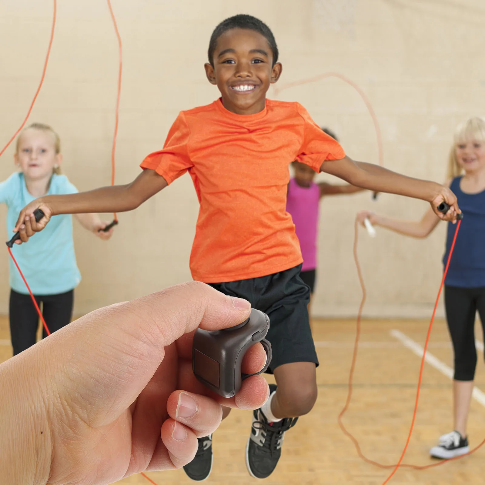 

Electronic Display Handheld Clicker Counter Silent Operation People Counting Lap Stitch Crochet Counter Count Clicker