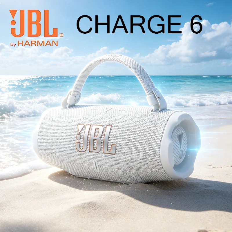 JBL CHARGE6 Long Battery Bluetooth Sound Box With Clear Audio For Home Outdoor Travel