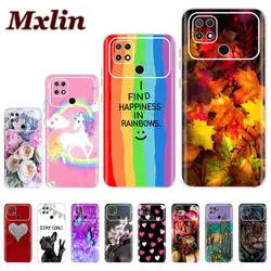 Poco C40 Case For Xiaomi Poco C40 2022 Cover Poco F4 GT 5G Silicone Phone Cases For Xiomi Poco C40 4G PocoF4 GT Flower Back Capa