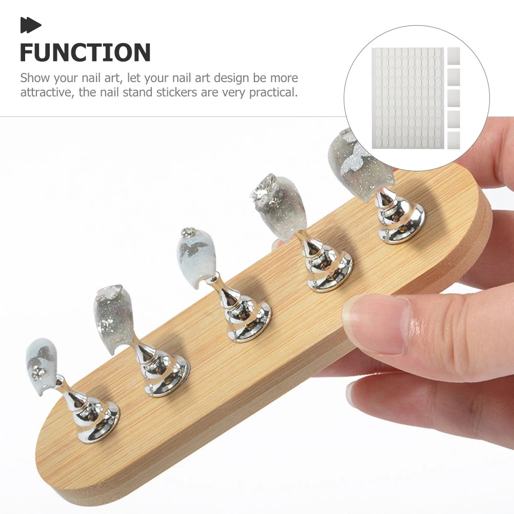 

Nail Stand Stickers 6 Sheets Double Sided Easy to Apply Nail Forms French Manicure Stickers French Manicure Form