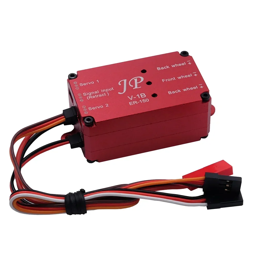 JP Hobby 2 in 1 ER-150 V1 / V2 Retract Controller Box With Brake for ER150 12-17KG For RC Fixed-wing  JETI Aircraft Airplane