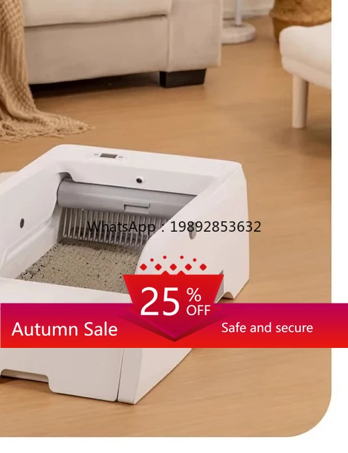 

automatic cat litter machine video video camera cat litter box intelligent open splash-proof cat toilet