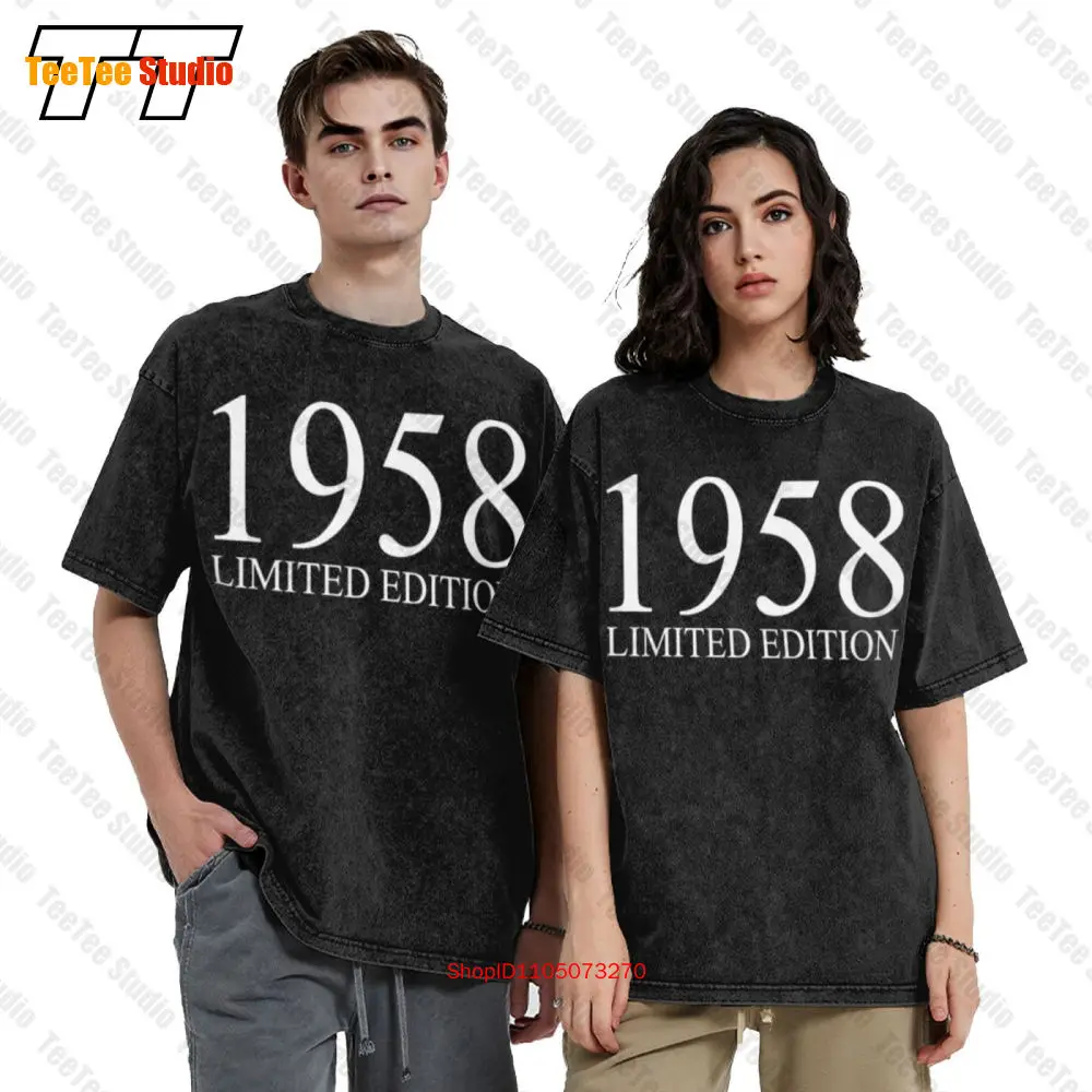 

1958 58Th Birthday Present T Shirt For Men Men'S Clothes T-Shirt D98F