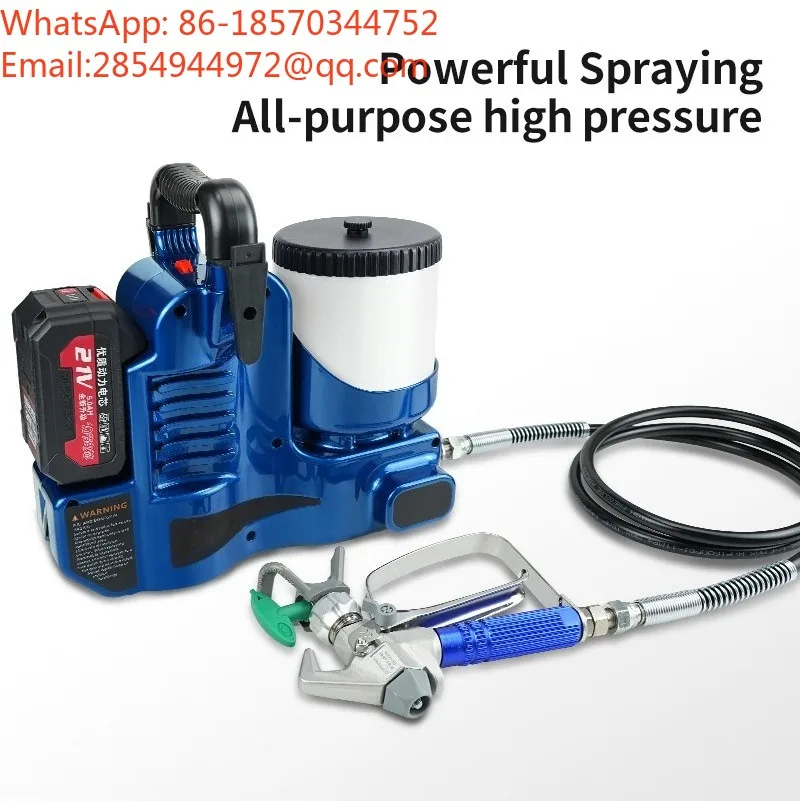 2026    High Pressure Airless Spraying Machine Charging Small Backpack Painting Machine