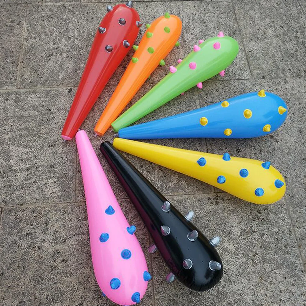 8개입 55cm 인플레이터블 클래퍼 스틱 대형 컬러풀 치어리딩 소품 야외 수영장 파티 장식 인플레이터블 클래퍼