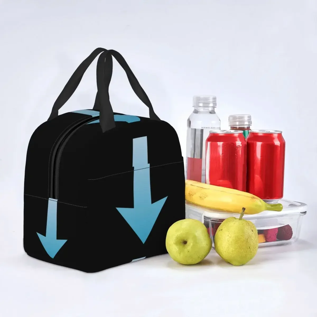 Avatar Aang Arrow Lunch Bag Leakproof Food Thermal Cooler Insulated Last Airbender Lunch Box For Women Children Tote Bags