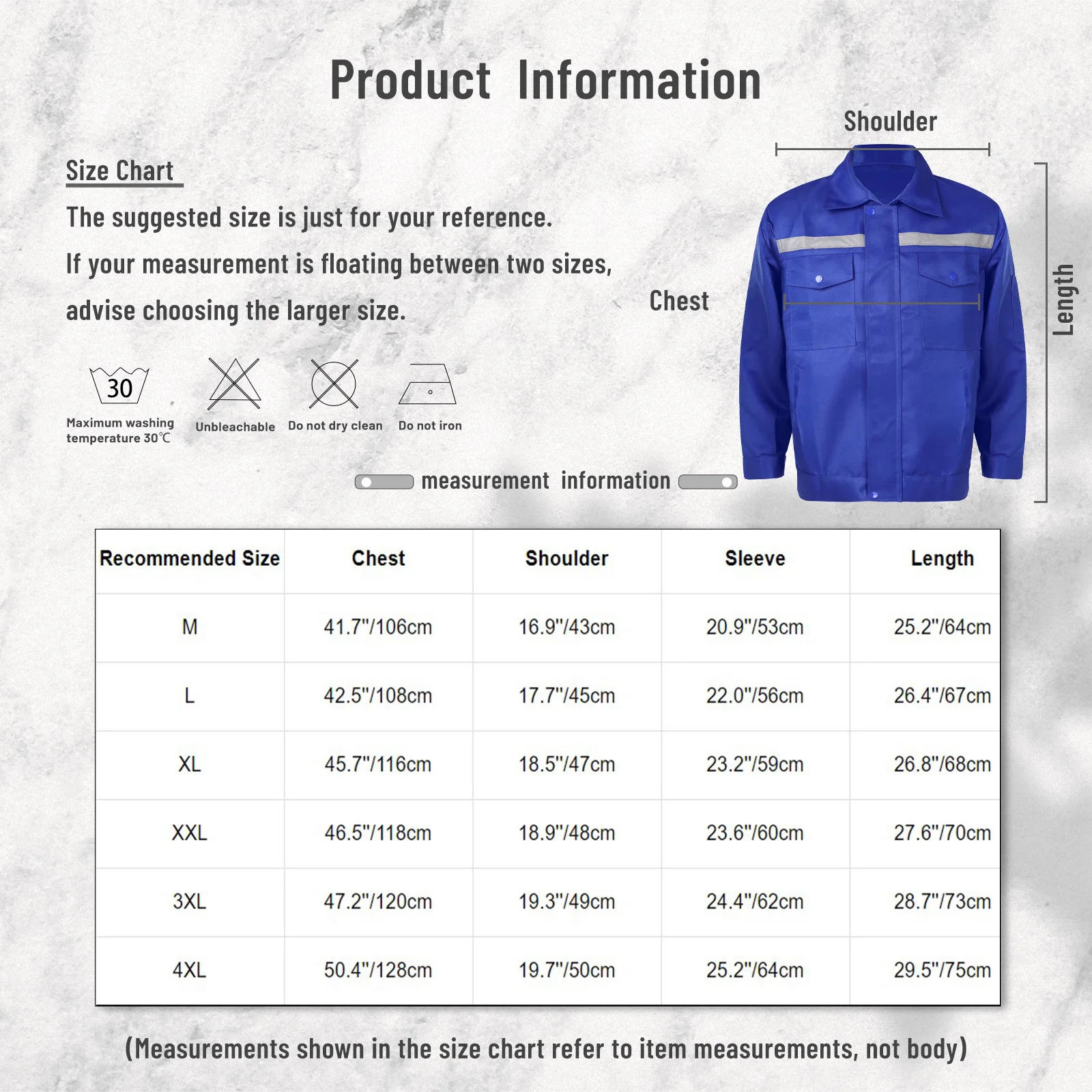 Abbigliamento da lavoro giacca da lavoro a righe riflettenti capispalla cappotto officina di fabbrica meccanico riparazione automatica abbigliamento da lavoro uniformi top