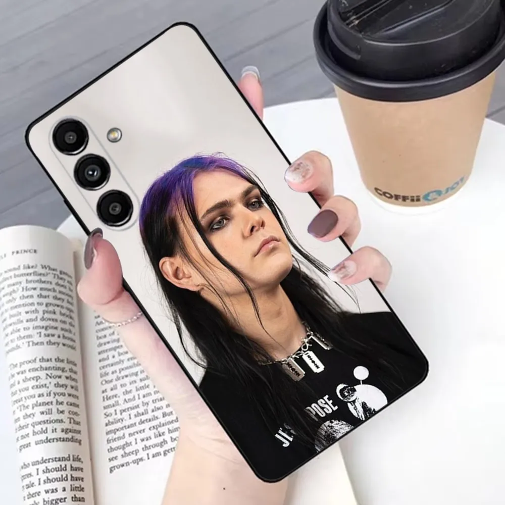 Kim Dracula Artist Phone Case For Samsung S 25,24,21,22,23,30,20,Ultra,Plus,Fe,Lite,Note,10,9,5G Black Soft