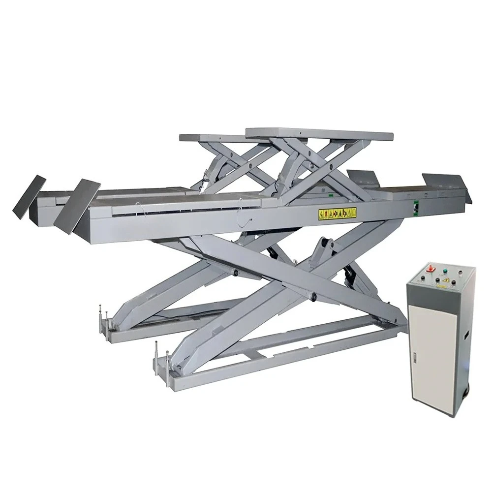 Factory outlet  CE Certification In-ground Hiding Hydraulic Car Scissor Lift Underground Car Lift for Tyre Shop Home Car Hoist