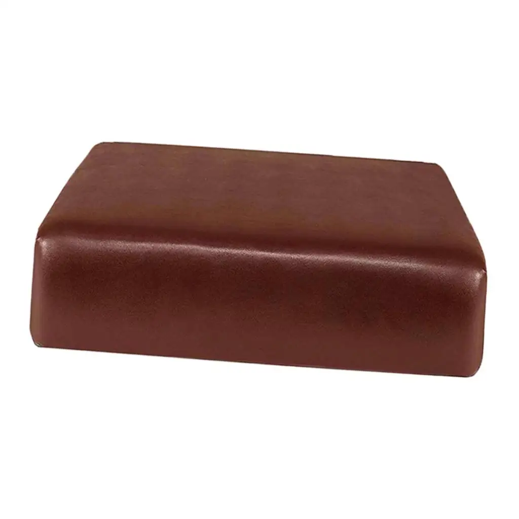 1/2/3 seat sofa cushion cover pu leather stretch sofa seat protector cover for