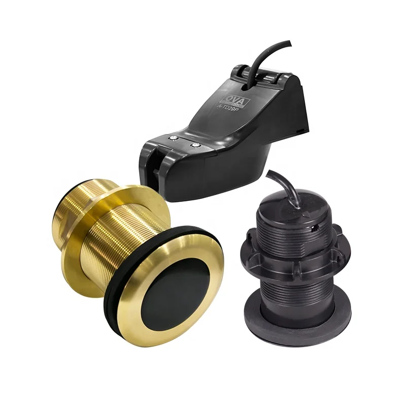

OVA Underwater Transducer Ultrasonic Marine Echoprobes Plastic Depth Probe