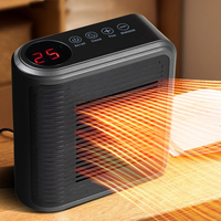 New EU mini heater wall hanging heater Multi-function touch timing heater Home office multi-scene heater compact