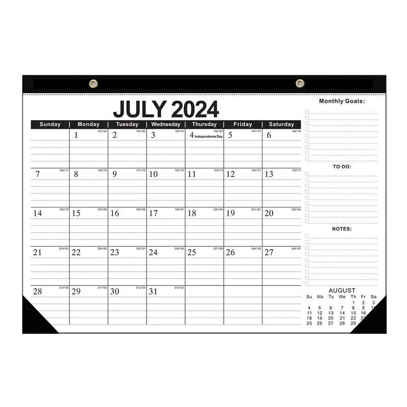 Monthly Desktop Calendar 2025-2026 Family Monthly Planner With To-Do List Desk Calendar With Corner Protectors For Kids All Ages