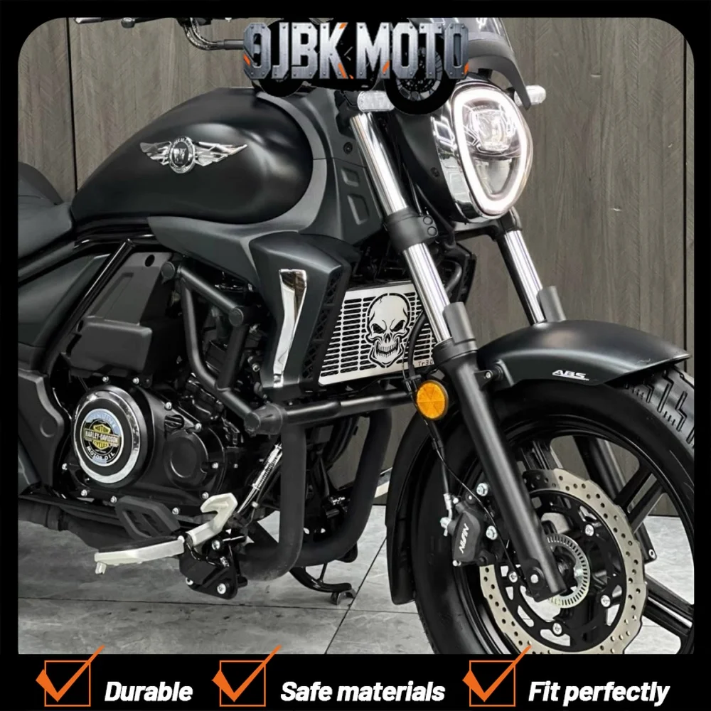 

【Perfect fit】Suitable for Haojue TR300 radiator mesh modification, TR300 protective mesh, engine protection side cover, radiator