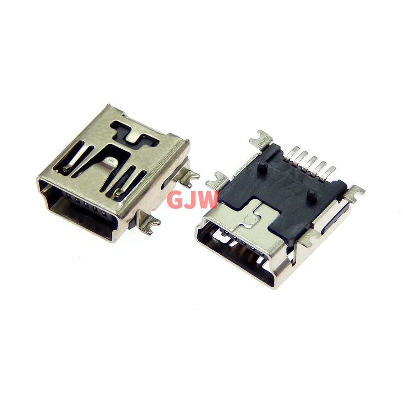 10PCS Mini USB SMD 5 Pin femmina Mini B presa connettore spina