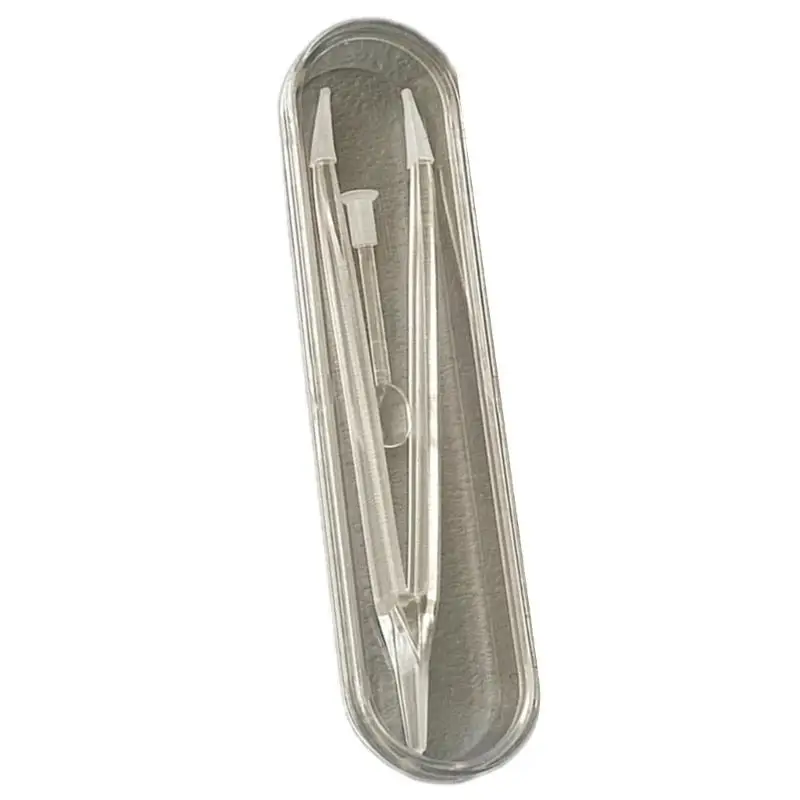 39BD 1Set Kontaktlinsen Pinzette Kontaktlinsen Entferner Transparente Große Klemmen Stange für Einfaches Einsetzen und – Detail 8
