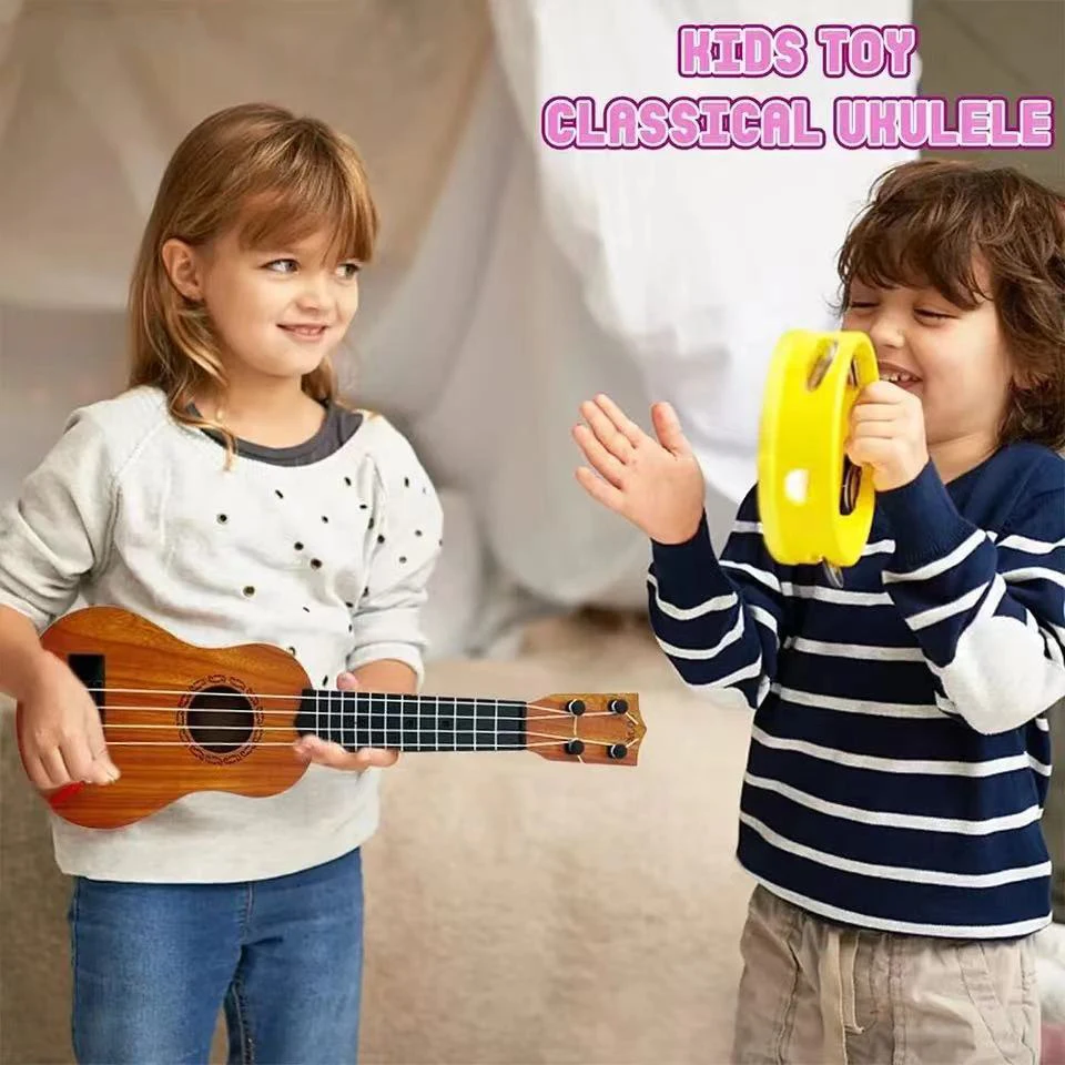 38/44CM Guitar Toys For Kids Can Be Used To Play Elementary Instruments Ukulele Music Boy Girl Christmas Gift Toys For Children