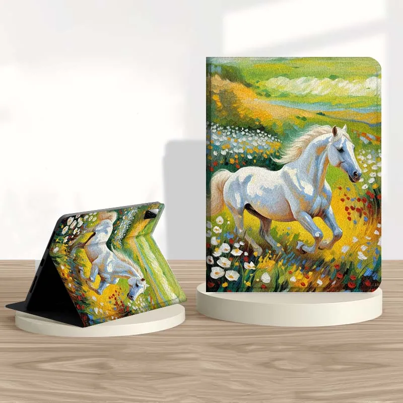 

Cartoon Anime Horse Design For Xiaomi Redmi Mi Pad 4 5 6 6s 7 8 SE Pro 2 11 Plus Max 12.4 11 11.2 12.5 8.7 inch Tablet Case