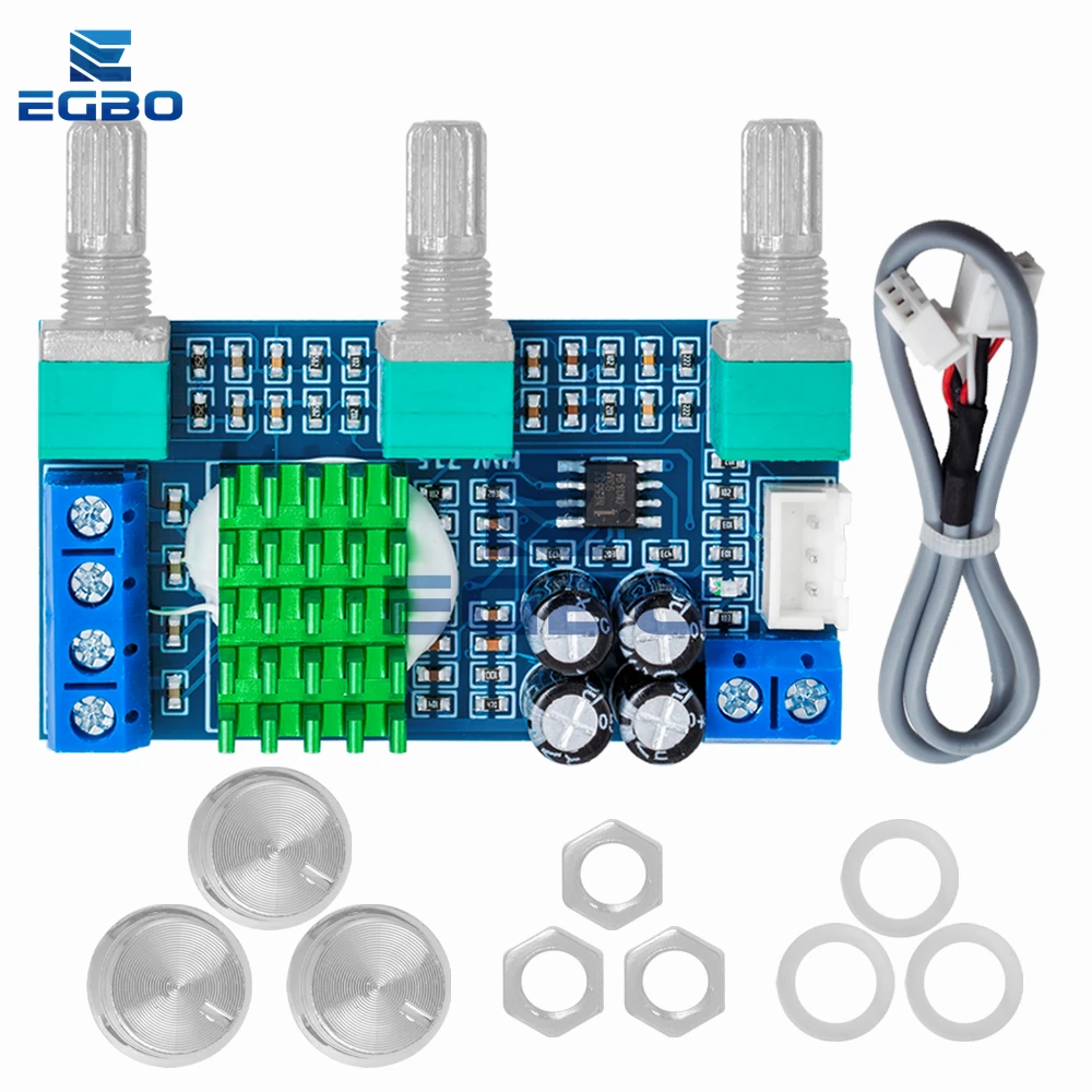 1~10PCS XH-M567 TPA3116D2 Dual-channel Stereo High Power Digital Audio Power Amplifier Board Audio Power Amplifier Board 80W*2