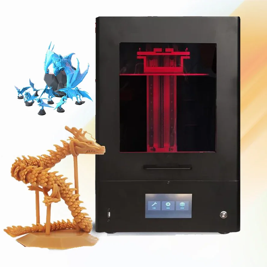 Aluminum Extrusion Frame Automatic Dental Model Digital High Large 8k Lcd Uv Resin 3d Printer Print Printing Machine Kit