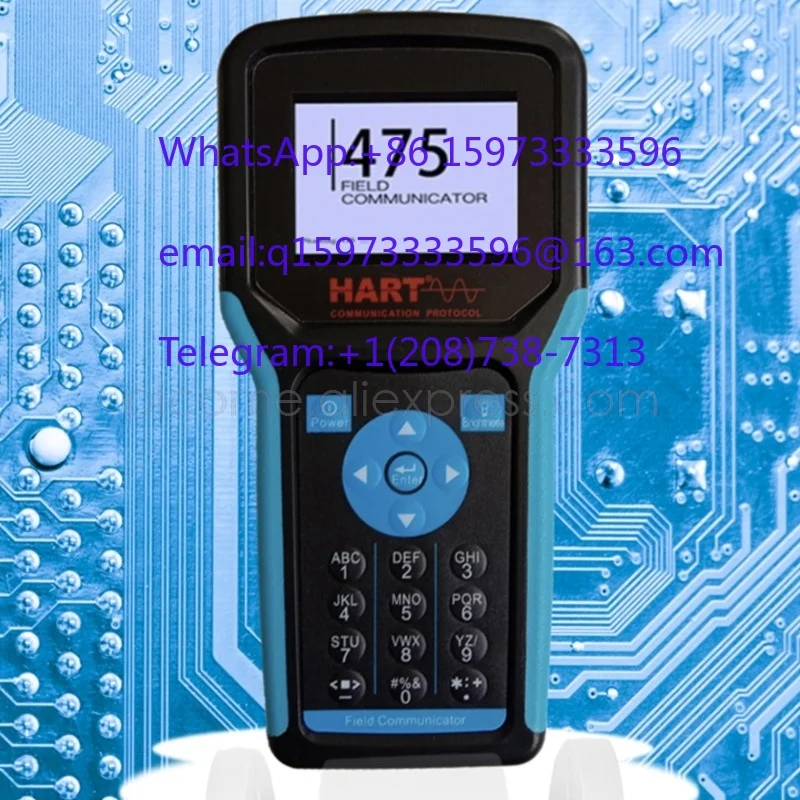 Portable 475 475E Field Communicator English Interface Handheld Industrial Debugging Communication Device