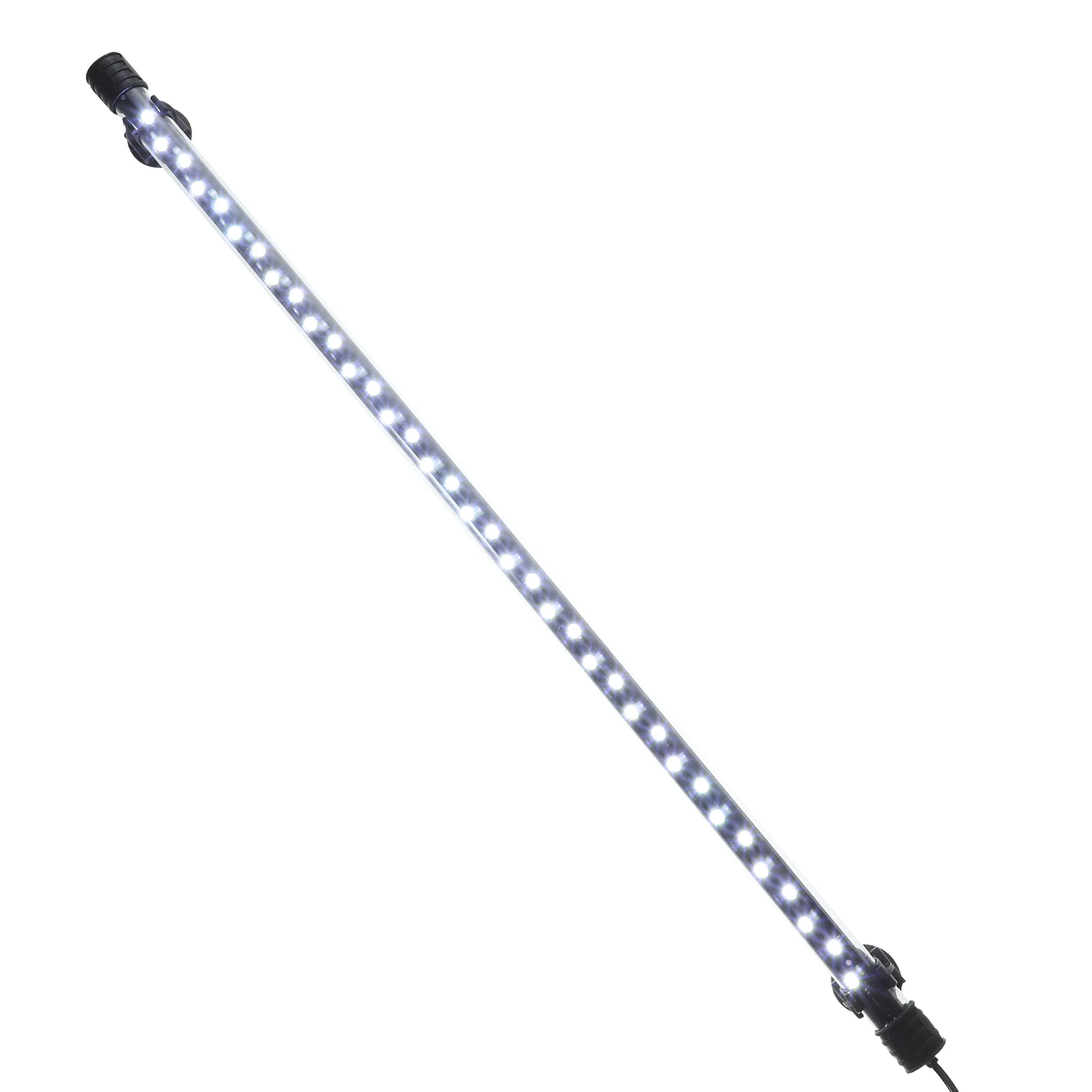 1 قطعة Led دائم حوض السمك المناظر الطبيعية ضوء خزان الأسماك الزينة النقي الأبيض الإضاءة مع شفط الكؤوس سهلة التركيب الاتحاد الأوروبي التوصيل