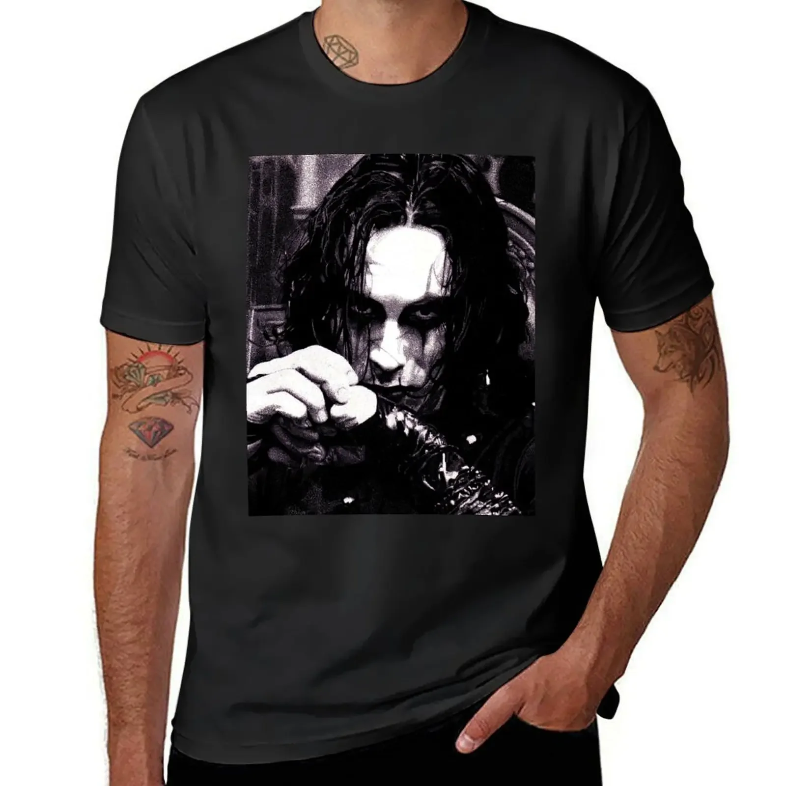 

Eric Draven Crow T-Shirt anime shirts graphic big and tall t shirts for men