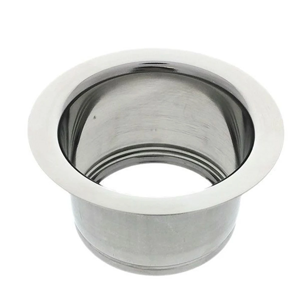 Extended Sink Flange For 3-Bolt Garbage Disposals Standard Sink Drain Hole Garbage Disposal Systems Plumbing Fixtures