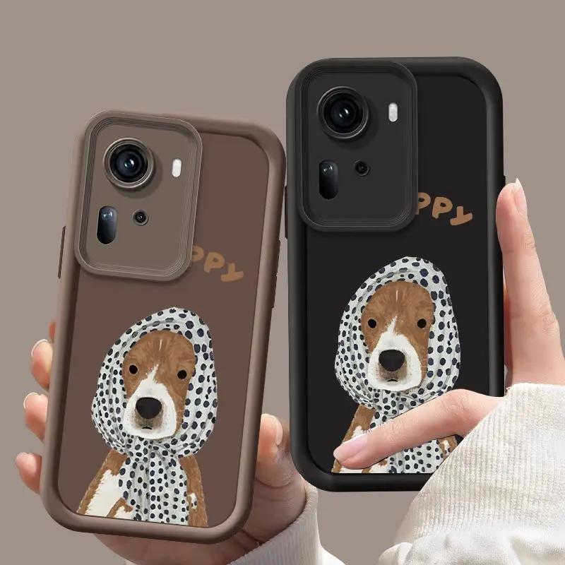 Reno11 Puppy Shockproof Phone Case For OPPO Reno 11Pro 10ProPlus 10 9 9Pro 8T 8 8Pro 8Lite 8T 7 6Z 6 5 4 2Z Cover