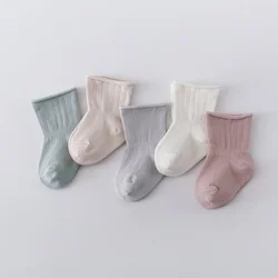 Lawadka New born Baby Socks For Girls Boys Cotton Toddler Girl Boy Socks Casual Infant Short Sock Spring Autumn Age For 0-5Years