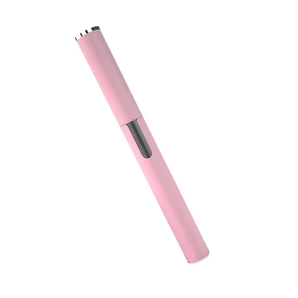

Electric Eyelash Curler Heating Perm Tool Pink Practical Design Humanized Brush Head Long Lasting Curling Effect Makeup Tool