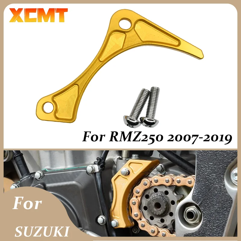 

Motorcycle For Suzuki RMZ250 Engine Case Saver Chain Sprocket Protector 2007-2019 Dirt Pit Bike tools