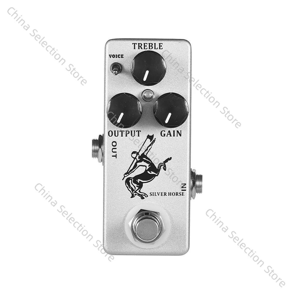 MOSKY SILVER /GOLDEN HORSE Effect Pedal Overdrive/Boost Horse Electric Guitars Volume Reverb Bass Kit Guitar Parts Tremolo