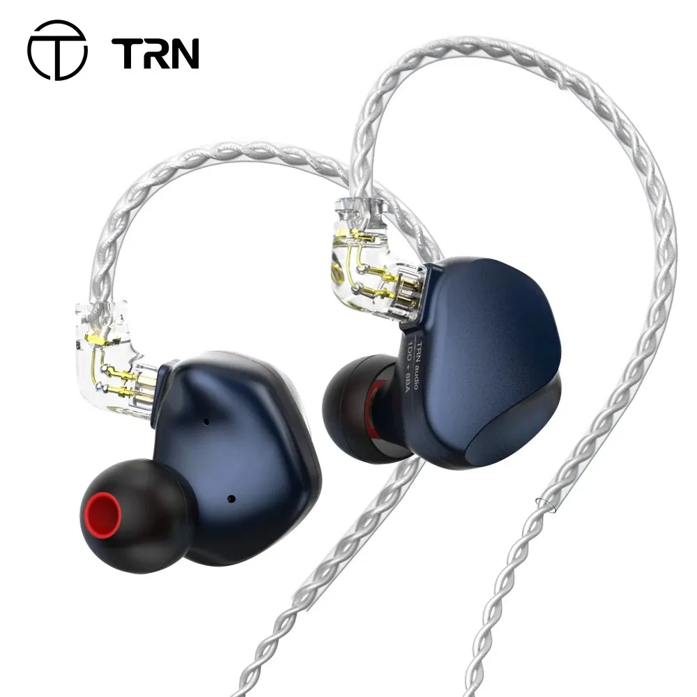 

TRN VX PRO 8BA+1DD Hybrid Drive In-ear Earphones HiFi High-quality Earplugs With 2PIN Cables V90 X7 BT30 VXPRO T300 BA15 MT1