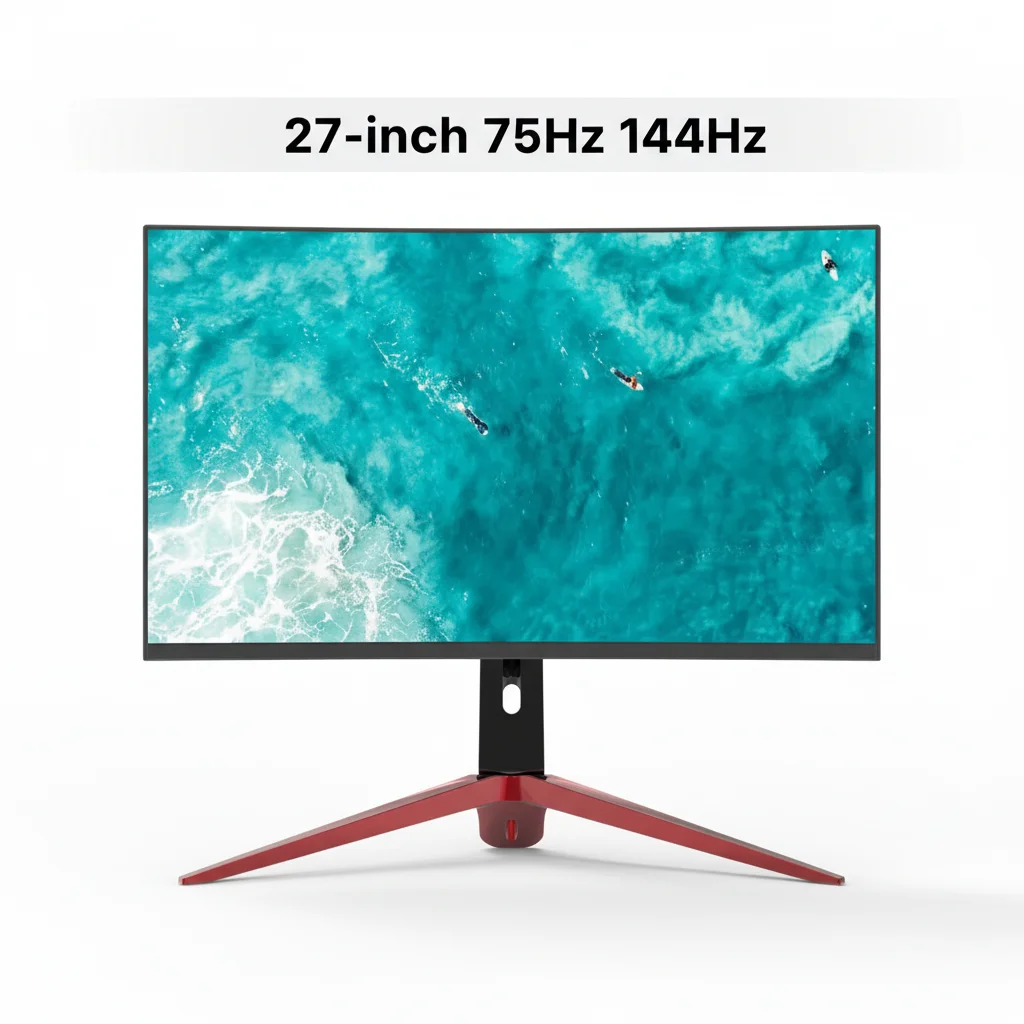 27-Inch IPS Wide Screen Gaming Monitor with 165Hz Refresh Rate and 16.7M Colors for Desktop PC-DP/ Interface