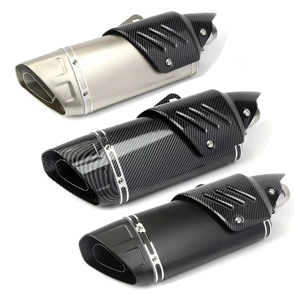 Mofles de Alto Rendimiento en Oferta, 51mm, Escapes para Moto, Silenciador AKR M1 para Yamaha R6 R3 MT07