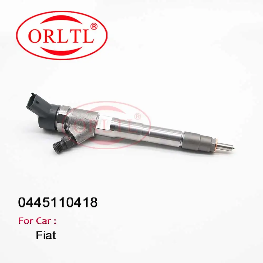 0445110418 Diesel Injector Nozzle 0445110520 Common Rail Fuel Inyector for Fiat Ducato Iveco Daily Citroen Peugeot 504389548